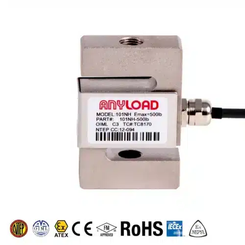 <span style="font-family: Pilat; font-weight: 800; color: #D52B1E;">101NH</span> S-Beam Load Cell - Image 2