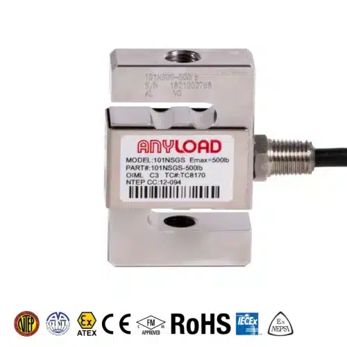 <span style="font-family: Pilat; font-weight: 800; color: #D52B1E;">101NSGS</span> S-Beam Load Cell - Image 2