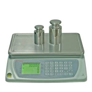 EC100 Counting Scale, LCD 7-Digit 3-Line Display