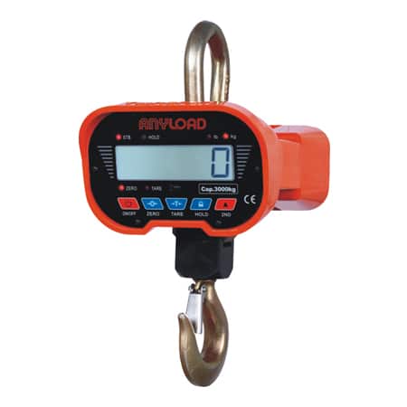 OCSB4 Compact Crane Scale with Infrared Remote Control, LCD Display, CE Certified