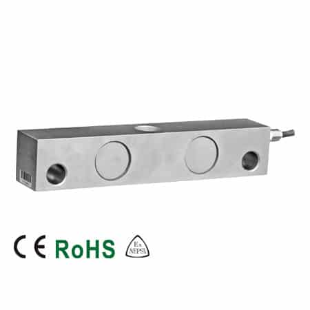 102EHEL Double Ended Beam Load Cell, Alloy Steel, Environmentally Sealed, IP67