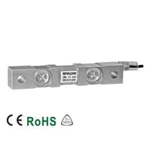 102ES Double Ended Beam Load Cell, Stainless Steel, Welded Seal, IP68