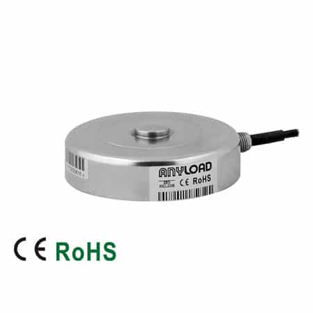 266ASPT Compression Load Cell, Stainless Steel, Welded Seal, IP68