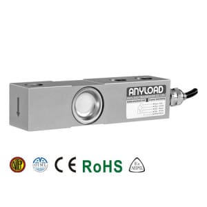 563YH Single Ended Beam Load Cell, Alloy Steel, Environmentally Sealed, IP67