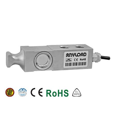 563YHRT Single Ended Beam Load Cell, Alloy Steel, Environmentally Sealed, IP67
