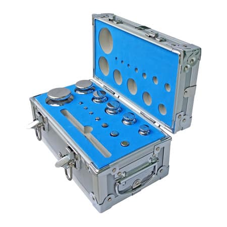 TWSF1 Complete Test Weight Set (0.05g-1g), Stainless Steel, F1 Accuracy Class