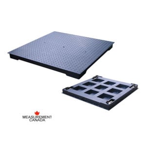 ANYLOAD | FSP-HD Heavy Duty Mild Steel Floor Scale, Measurement Canada Approved Floor Scale