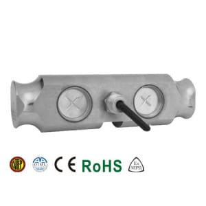 102FS Double Ended Beam Load Cell, Stainless Steel, Welded Seal, IP68