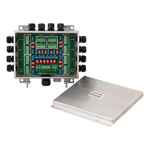 J12ES and J12SS Load Cell Junction Box, Stainless Steel SS304, IP65
