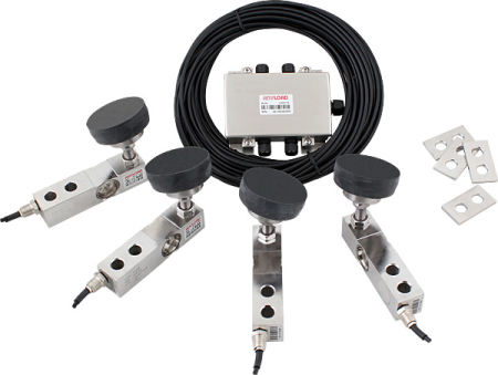 QS5-S4 Load Cell Kit, Stainless Steel, Full Scale Output: 3mV/V, NTEP and OIML Certified Load Cells