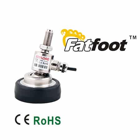 ANYLOAD | 106MH-F Fatfoot Load Cell with Fixed Cable, Alloy Steel, Welded Seal, IP67
