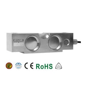 102BS Double Ended Beam Load Cell, Stainless Steel, Welded Seal, IP68