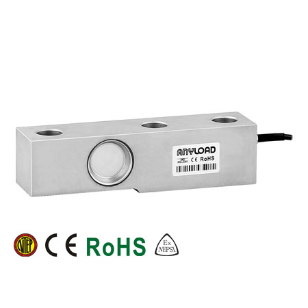 563YHFK Single Ended Beam Load Cell, Alloy Steel, Environmentally Sealed, IP67