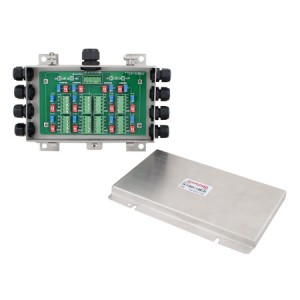 J08ES and J08SS Load Cell Junction Box, Stainless Steel SS304, IP65