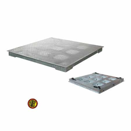 ANYLOAD | FSP-GH Hot Dip Galvanized Heavy Duty Mild Steel Floor Scale, NTEP Approved Floor Scale