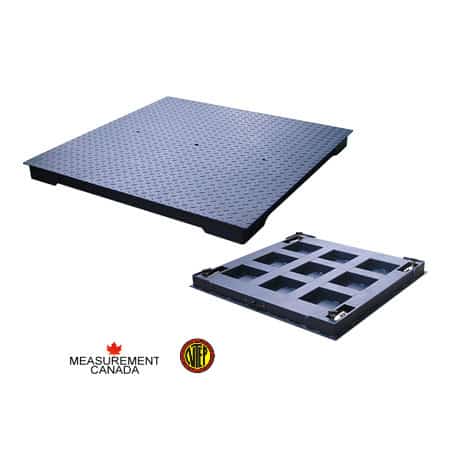 ANYLOAD | FSP-HD Mild Steel Floor Scale, Measurement Canada and NTEP Approved Floor Scale