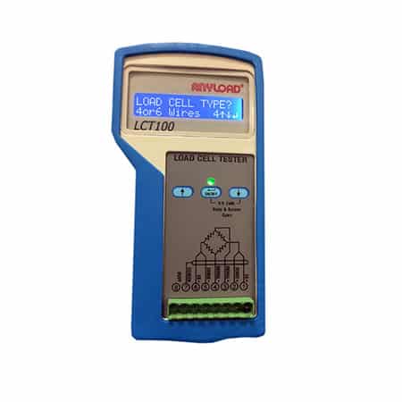 ANYLOAD | LCT100 load cell tester, ABS, 4xAA batteries