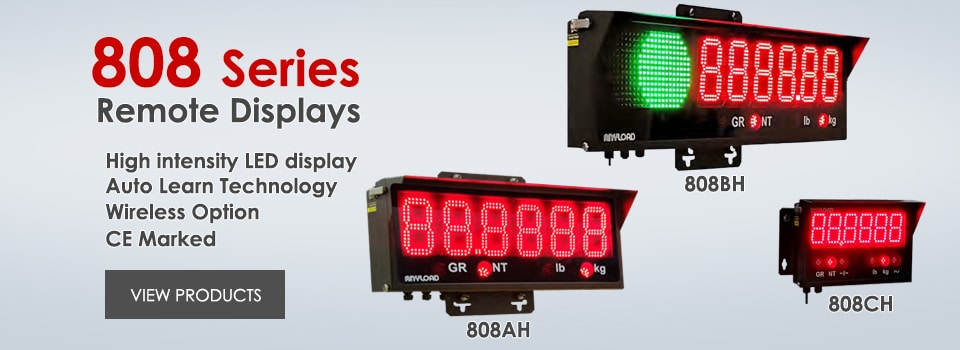 ANYLOAD | 808 Series Remote Displays