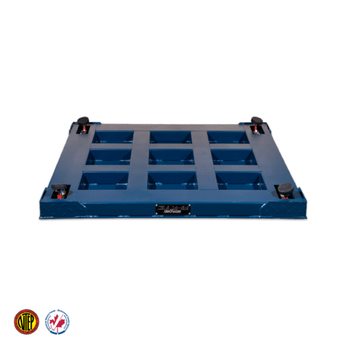 <span style="font-family: Pilat; font-weight: 800; color: #D52B1E;">FSP-TA</span> Dual Access Mild Steel Floor Scale - Image 3