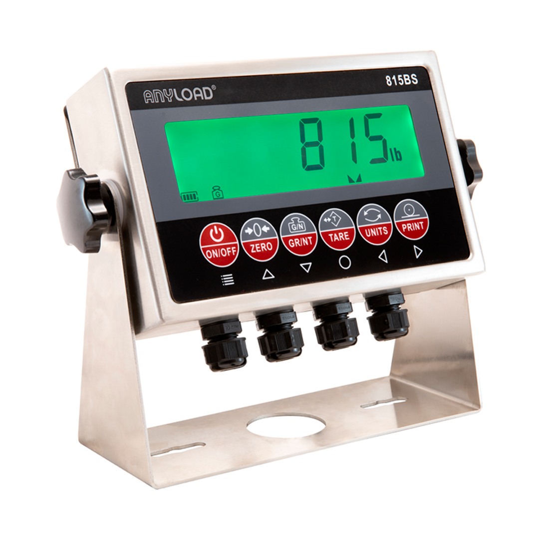 815BS Industrial Weight Indicator • ANYLOAD Weigh & Measure 815BS Industrial Weight Indicator • ANYLOAD Weigh & Measure