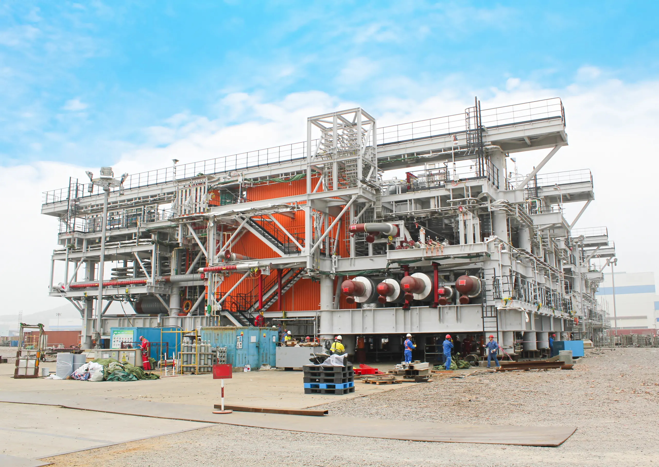 Oil Rig Platform Weighing - ANYLOAD Weigh & Measure