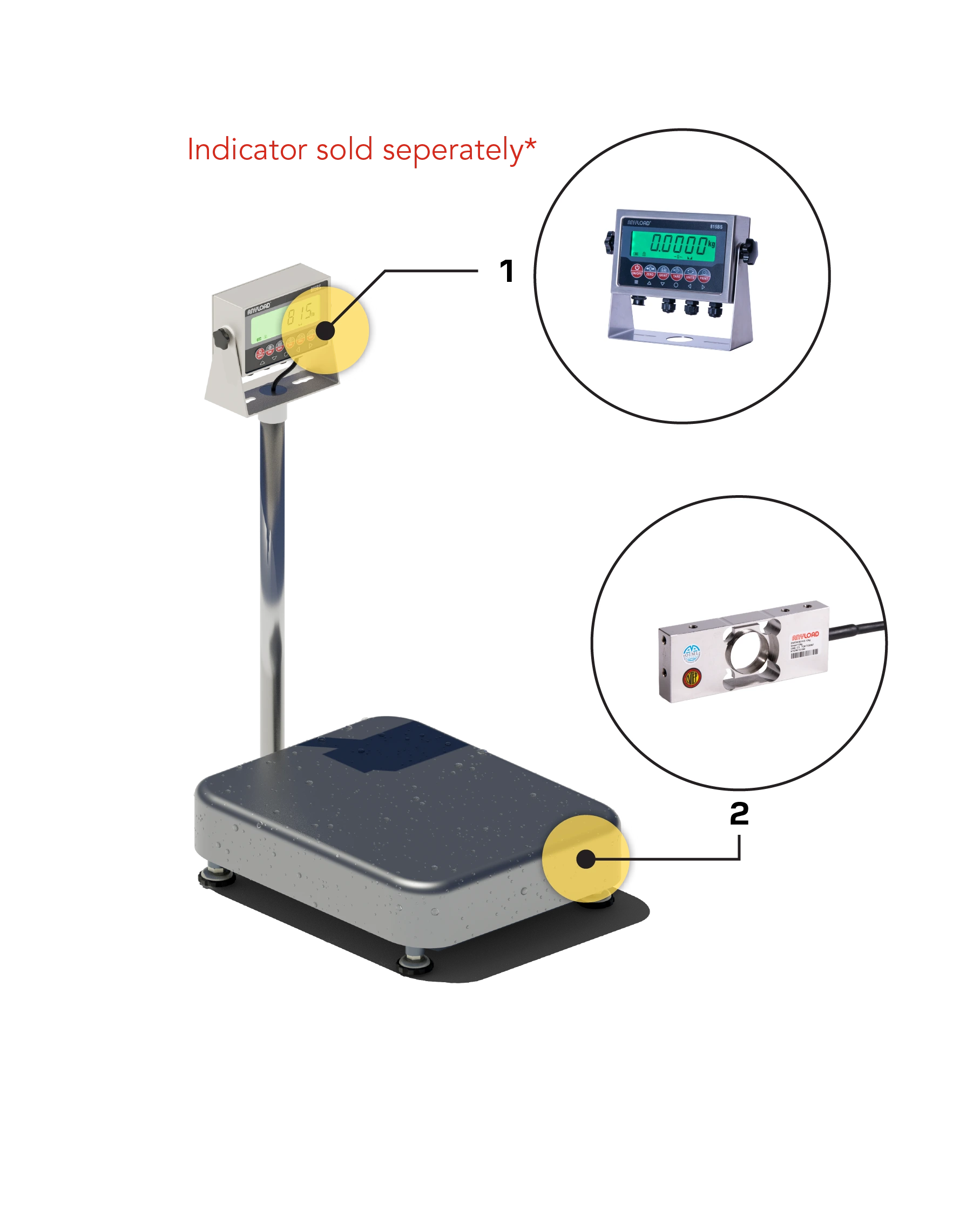 Washdown-Bench-Scale-N1