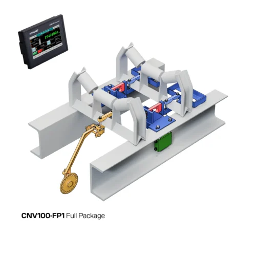 ANYLOAD CNV100-SET conveyor belt scale load cell assembly with AN610 integrator and SPD100 speed sensor